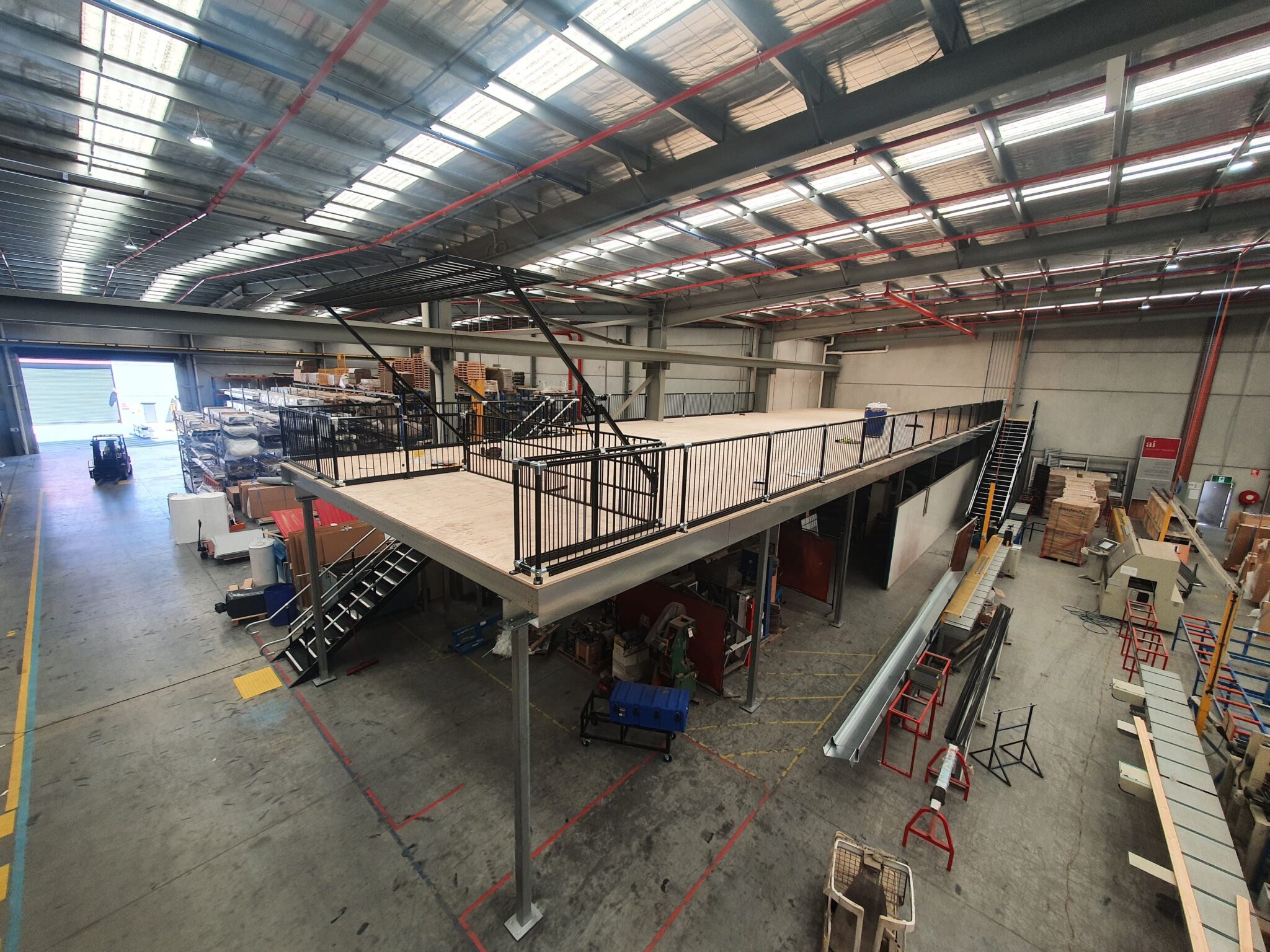 Mezzanine project for Aluminium Industries Company by Heighton